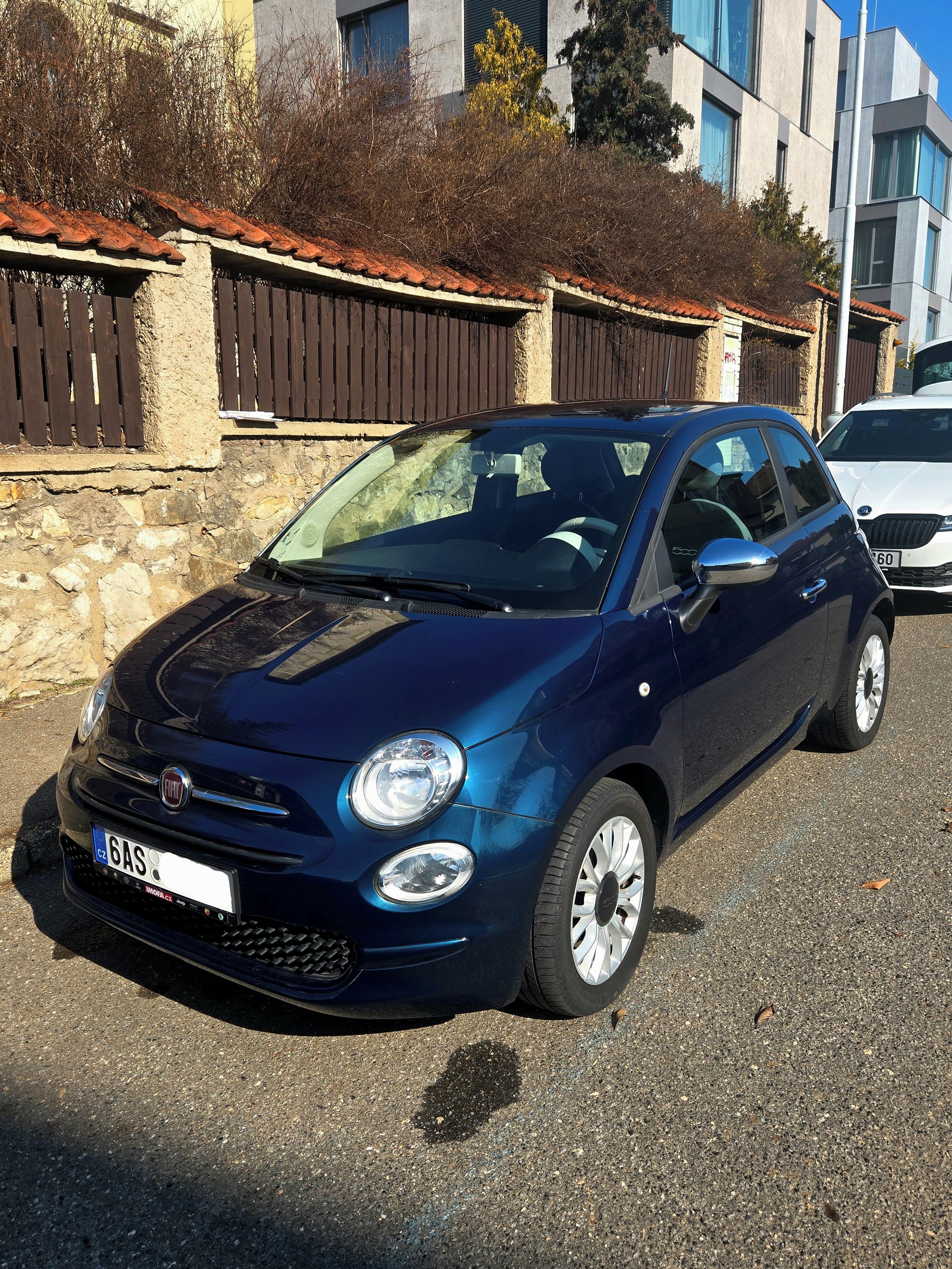 Fiat 500, 1.2i CZ 29.tisíc km,pěkný stav