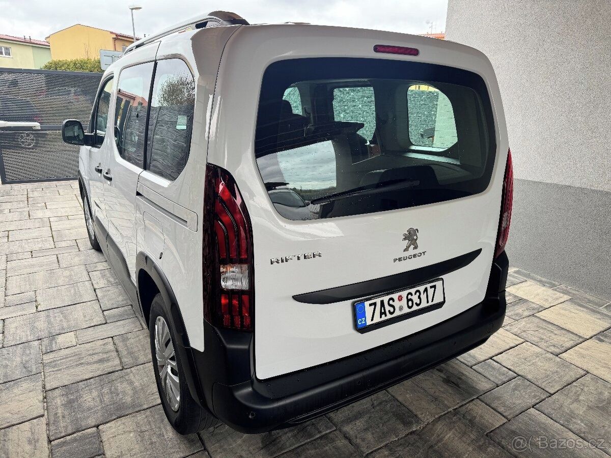 Peugeot Rifter, 1.MAJITEL ČR KOUPENE - fotka 4