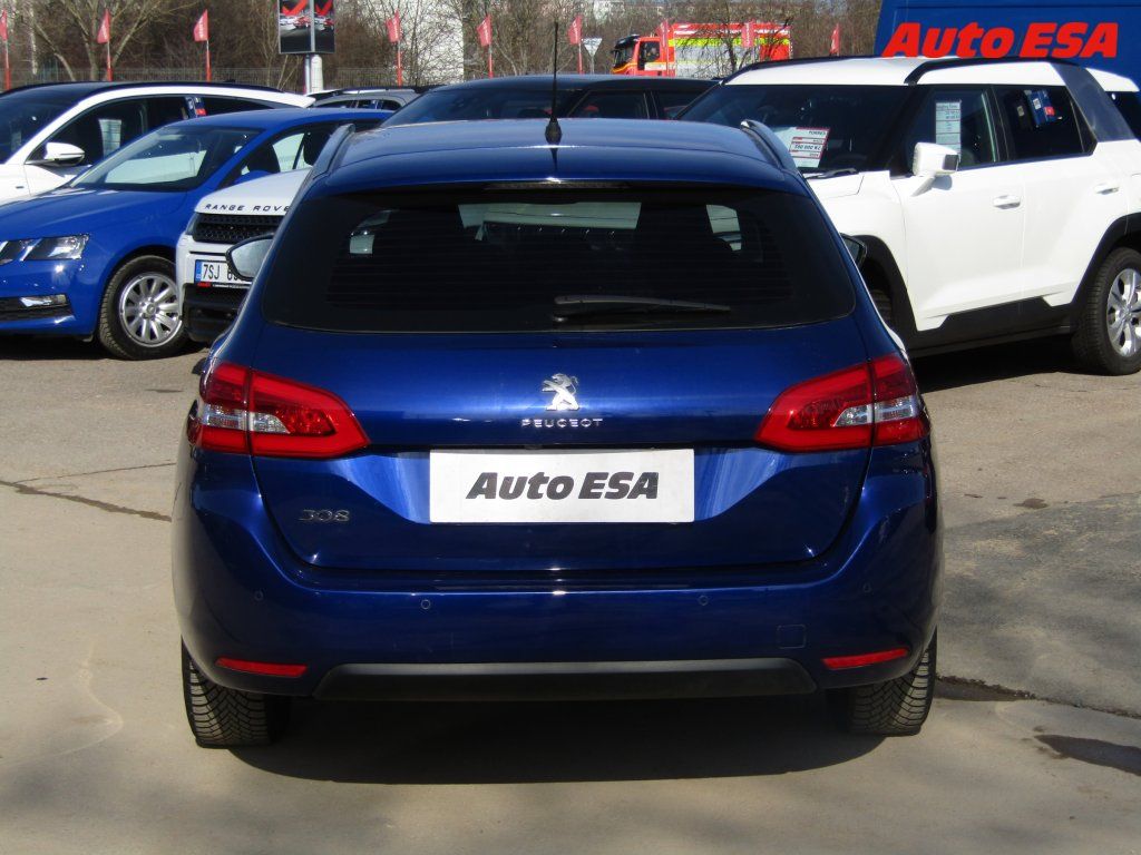 Peugeot 308, 1.6HDi,ČR,LED,autoAC