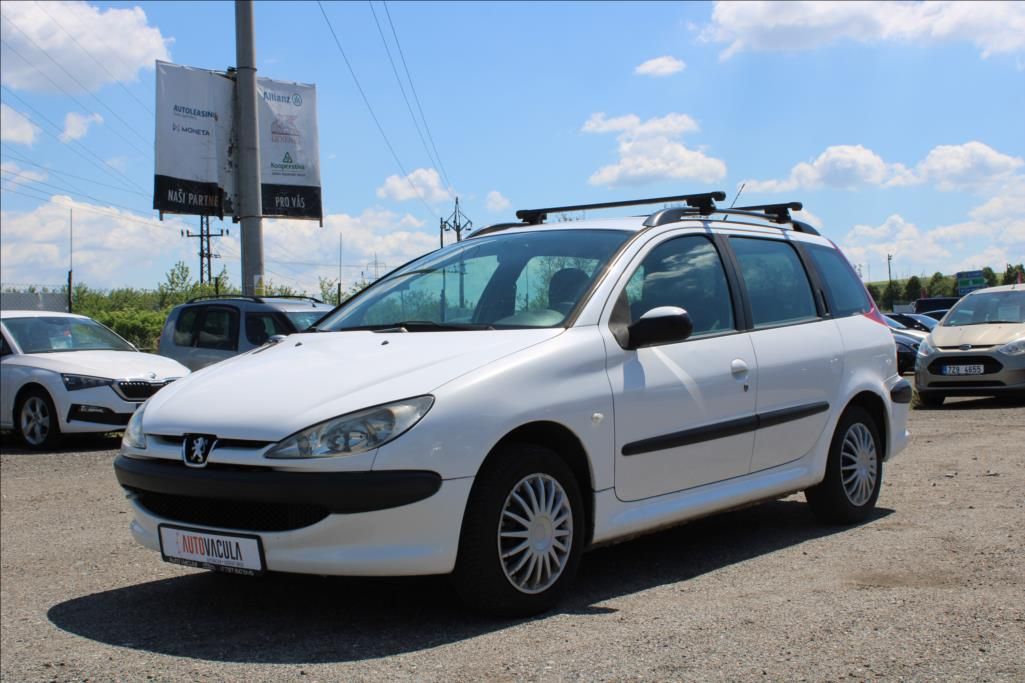 Peugeot 206, 1,4 HDi SW, TAŽNÉ, STK 5/2027