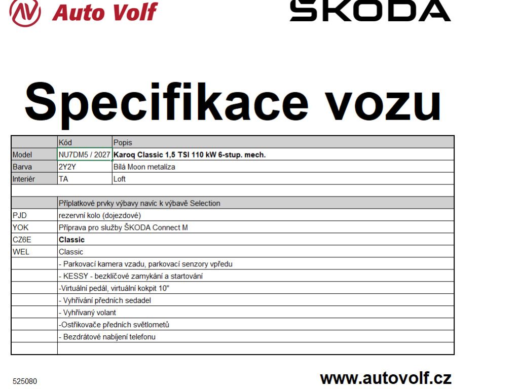 Škoda Karoq, Classic 1,5TSI 110kW - fotka 2