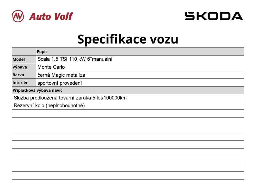Škoda Scala, Monte Carlo 1.5 TSI 110 kW - fotka 2