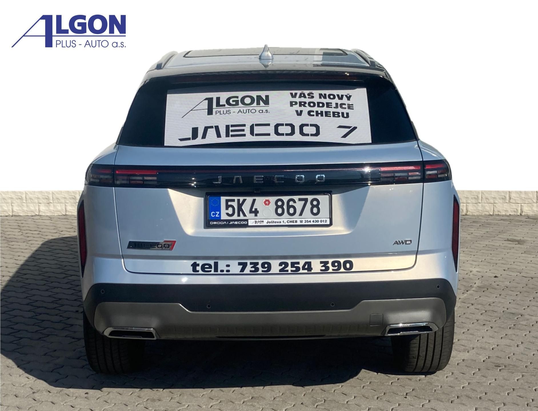Jaecoo 7, Exclusive 1.6 TGDi - fotka 3
