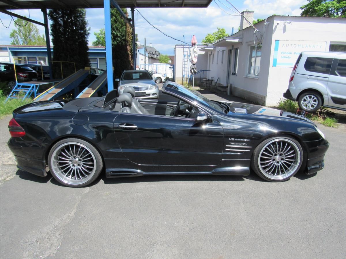Mercedes-Benz SL, 5,5 550 V8 285kw Cabrio - fotka 4