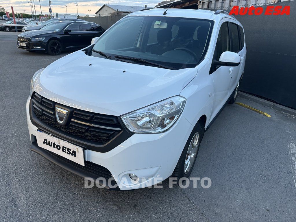 Dacia Lodgy, 1.6,1.maj,ČR,servis.kniha