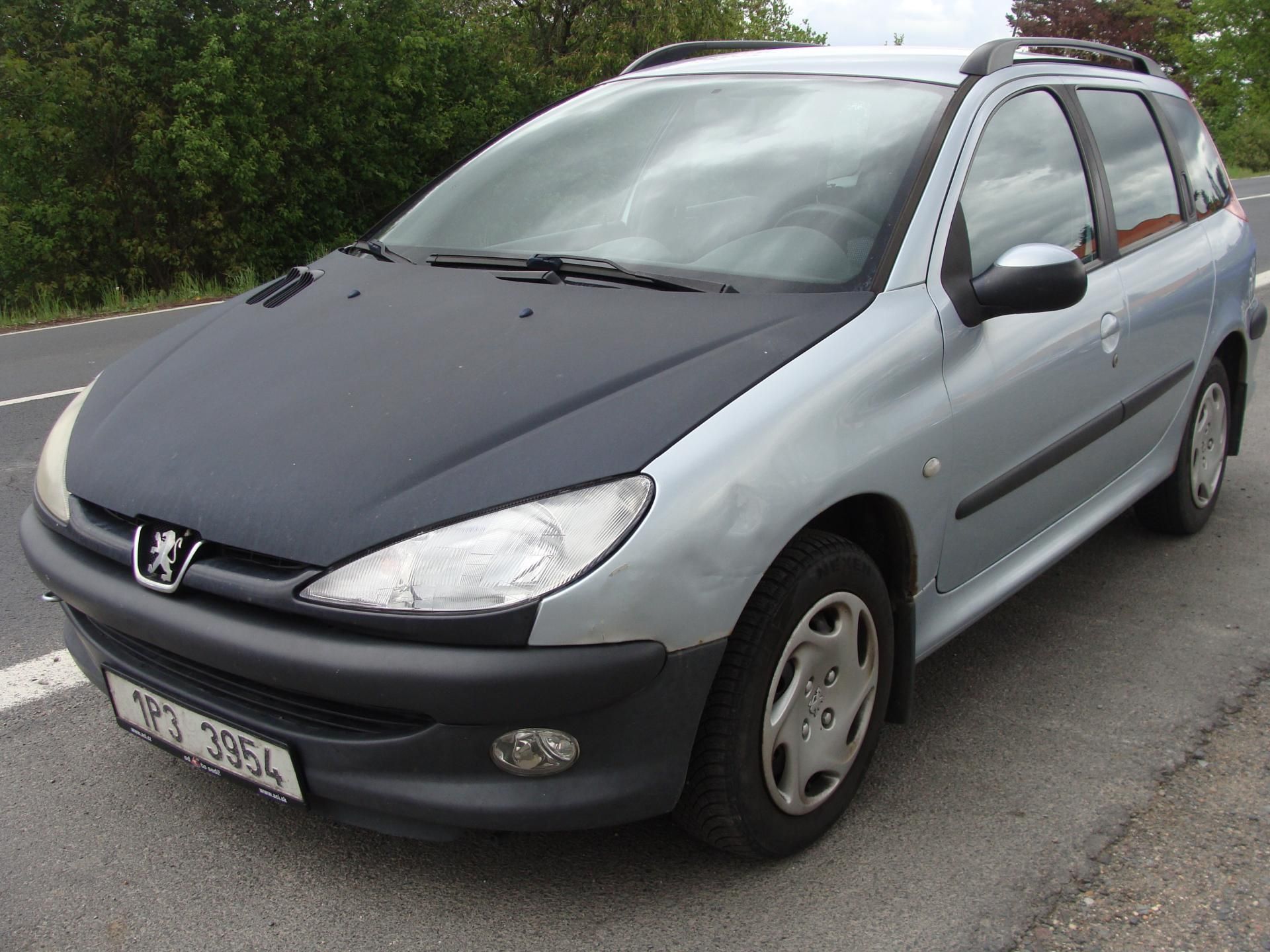 Peugeot 206, SW 1.4 HDi, ČR původ