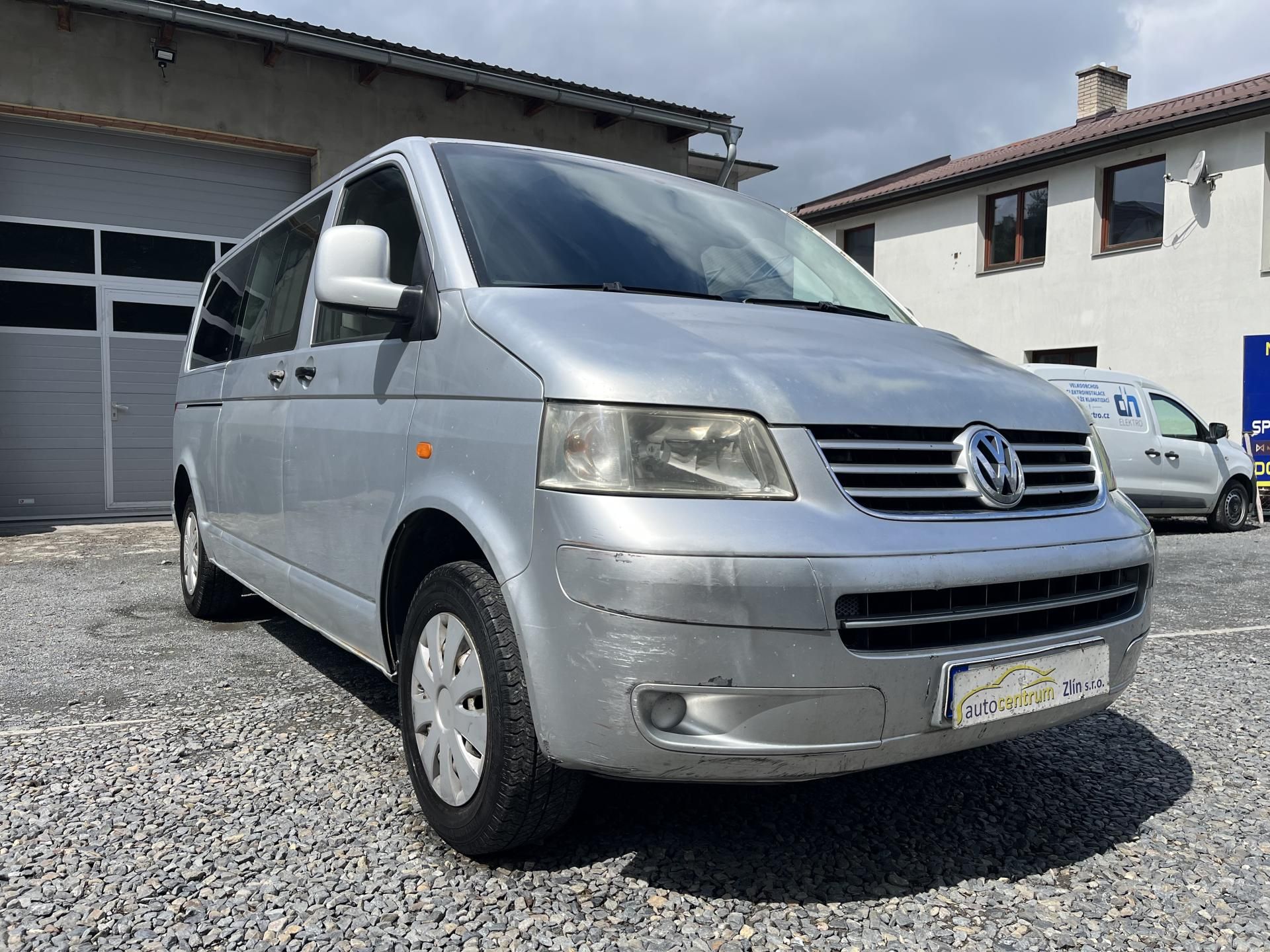 Volkswagen Transporter, 2,5 TDi 96 Kw LONG 6-9 MÍST