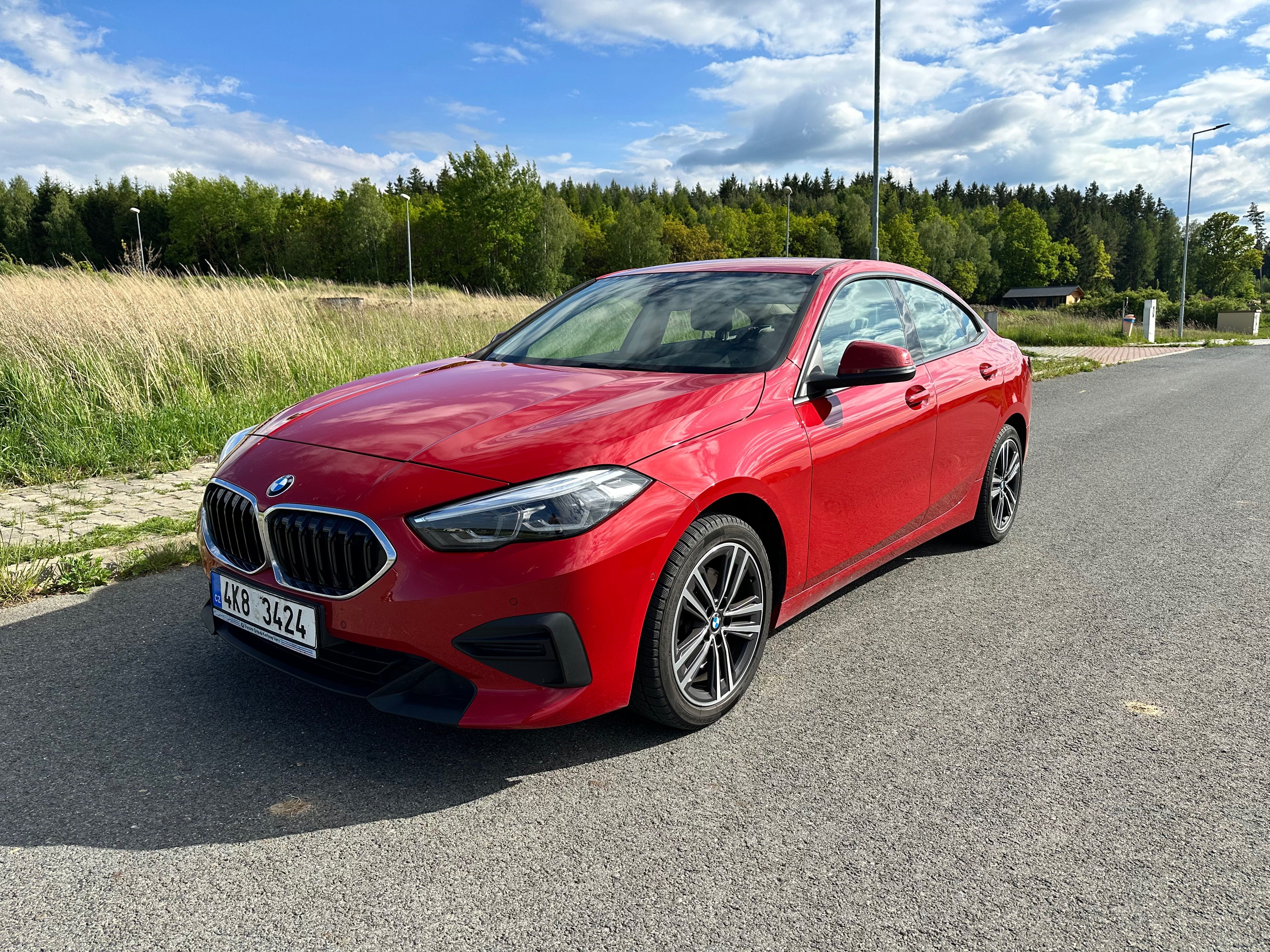 BMW Řada 2, BMW 218i Gran Coupe+plná nádrž