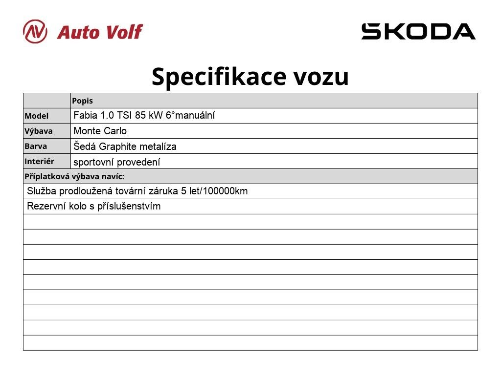 Škoda Fabia, Monte Carlo 1.0 TSI 85 Kw - fotka 2