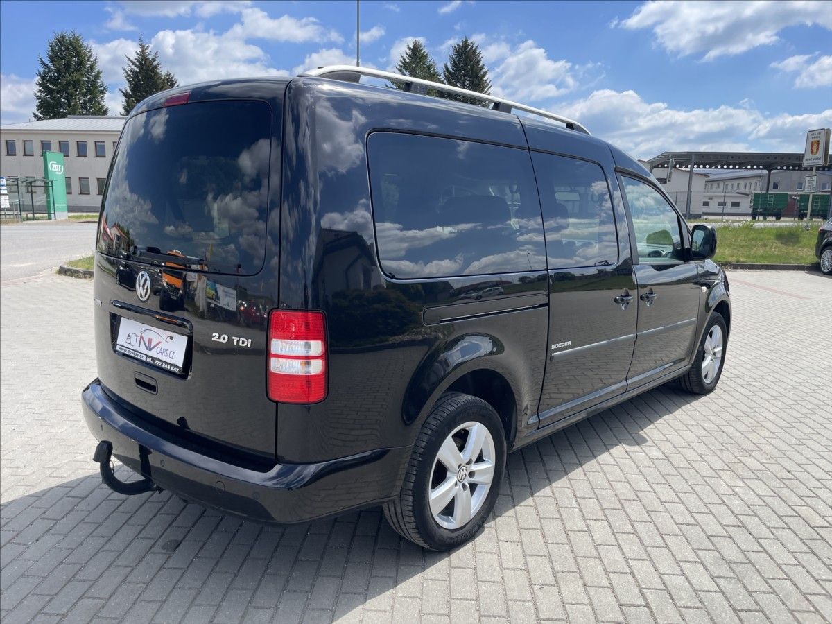 Volkswagen Caddy, 2,0 TDi 103kw MAXI SOCCER 7mís - fotka 4