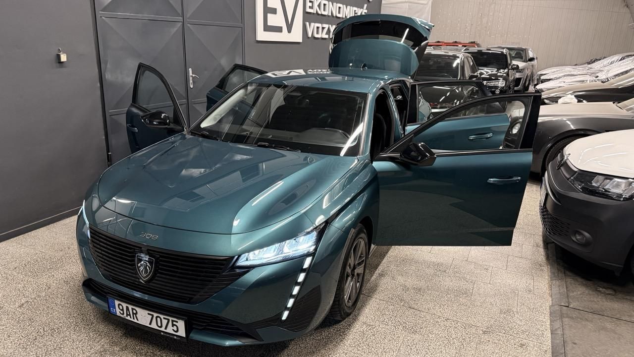 Peugeot 308, 1.5HDI, ČR, ZÁRUKA,AT