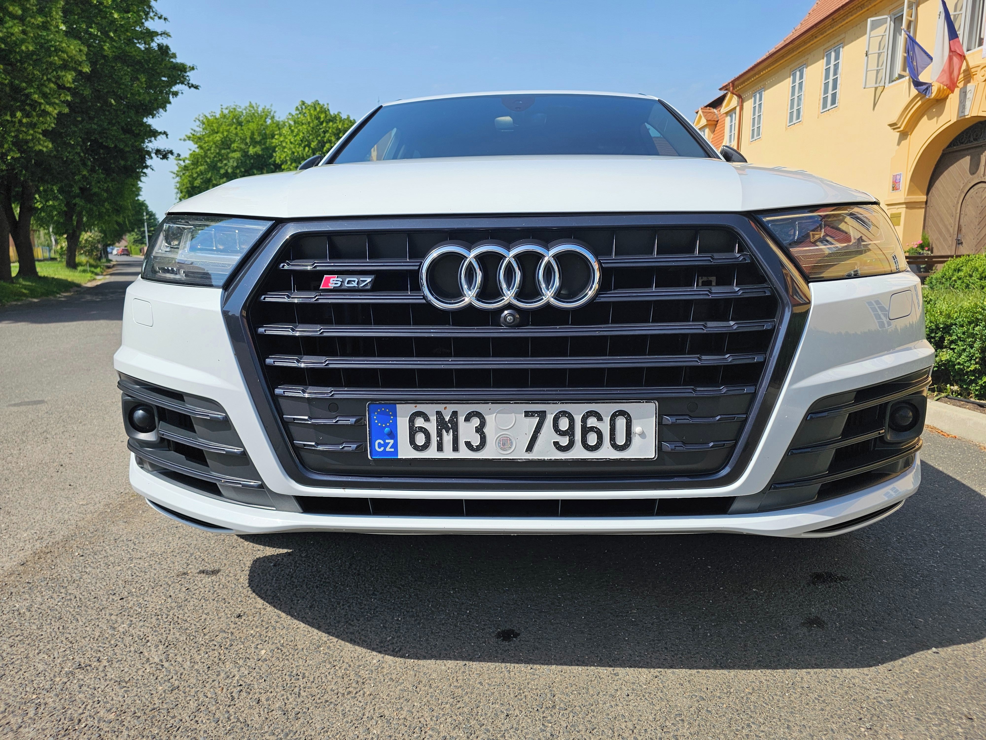 Audi SQ7, Webasto,HEAD UP,360kamera..FUL - fotka 4