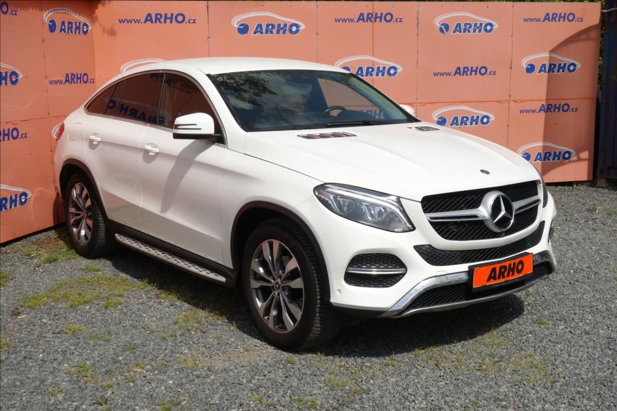 Mercedes-Benz GLE, 350CDi, ČR, 4MATIC, KUPÉ.