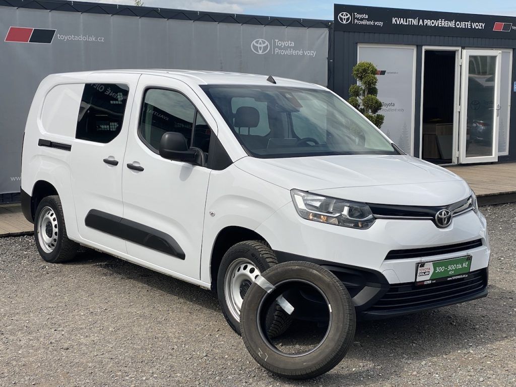 Toyota Proace City, 1.5D, ČR-1m, Crew Cab, záruka