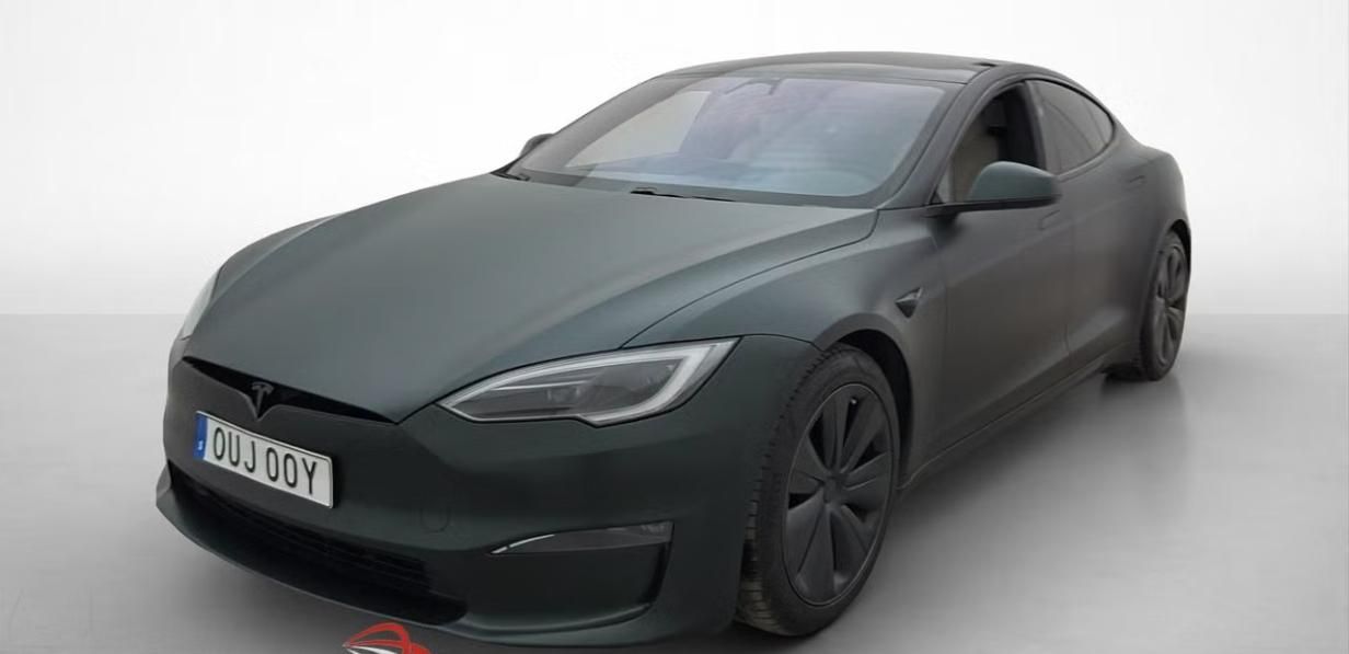 Tesla Model S, LR AWD Bílý interiér Pano. Taž