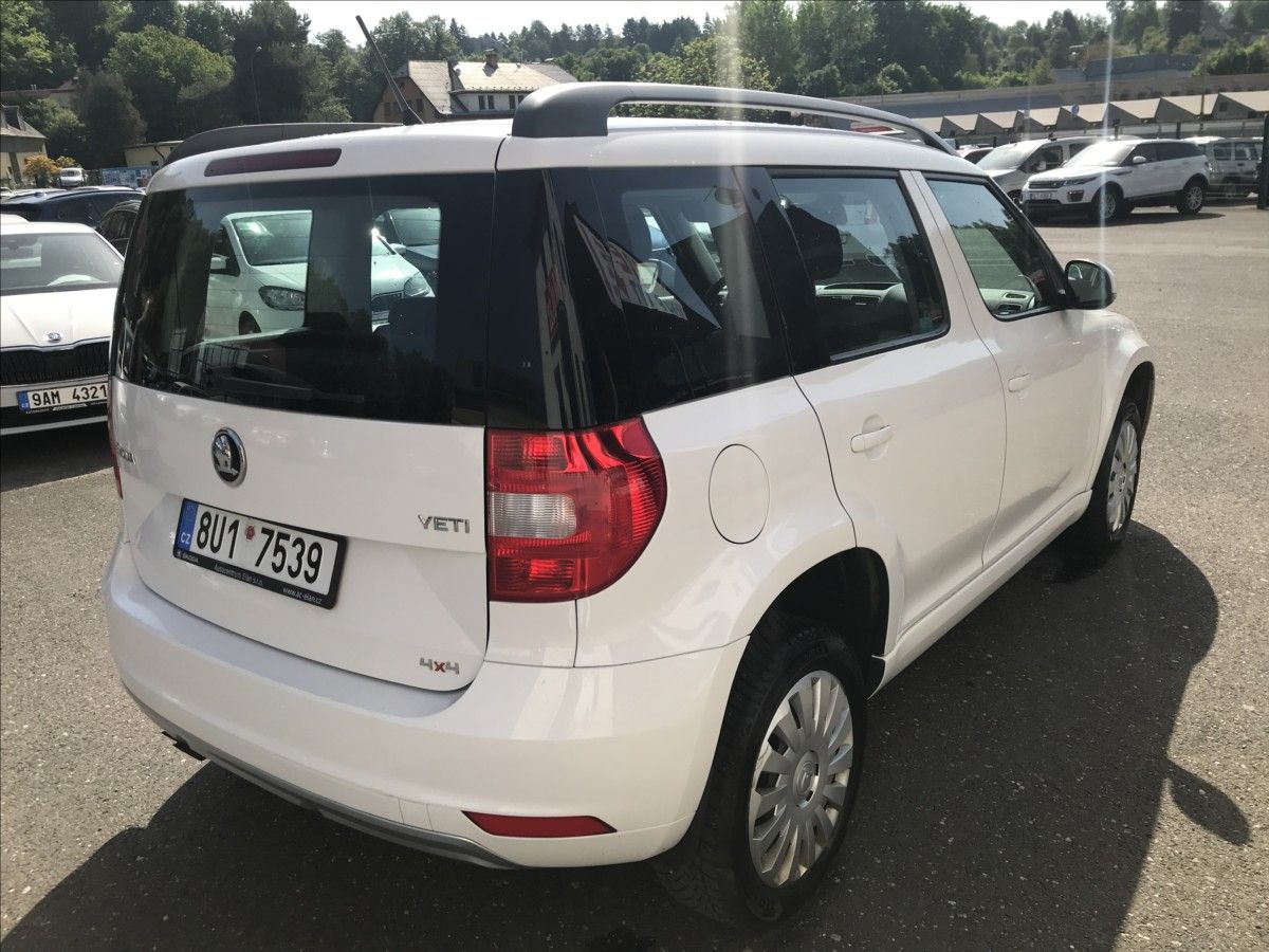 Škoda Yeti, 2,0 TDi 81kW 4x4 - fotka 3