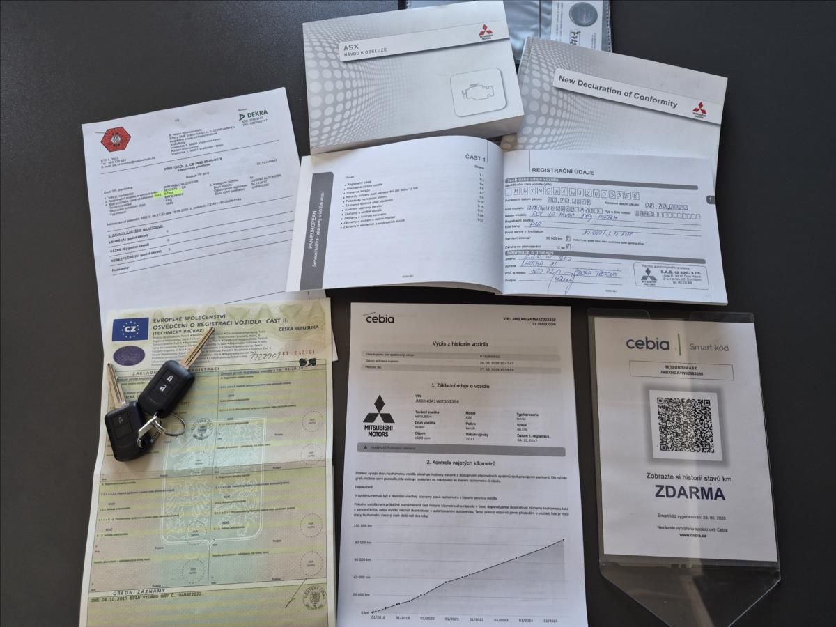 Mitsubishi ASX, 1,6 MIVEC ČR 1.MAJITELKA S.KNI - fotka 3