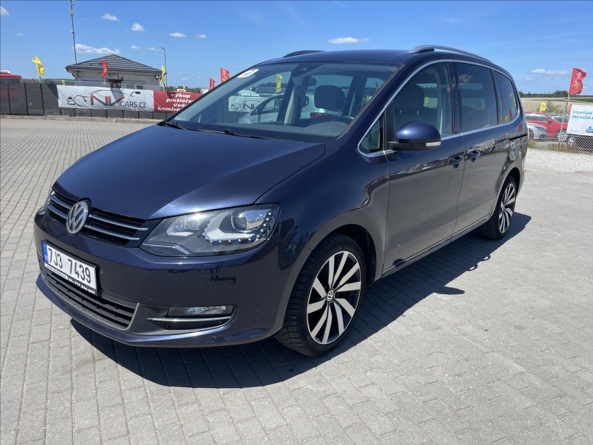 Volkswagen Sharan, 2,0 TDi 135kw DSG 7míst Highli