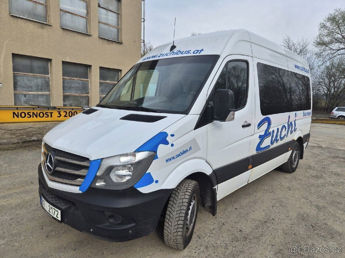 Mercedes-Benz Sprinter, 9mist,120kw 2017,el.dvere