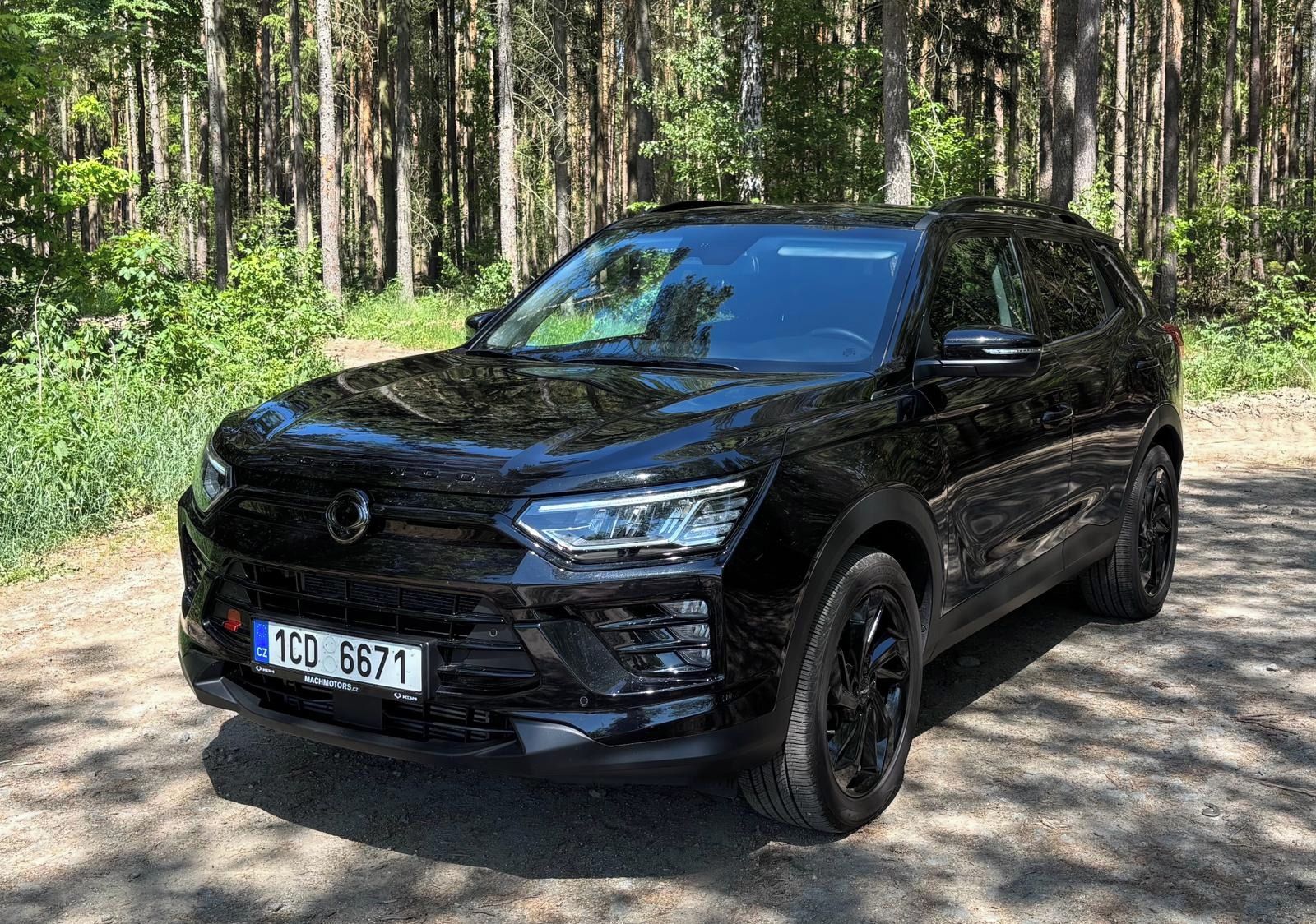 SsangYong Korando, Zánovní Korando Black packet