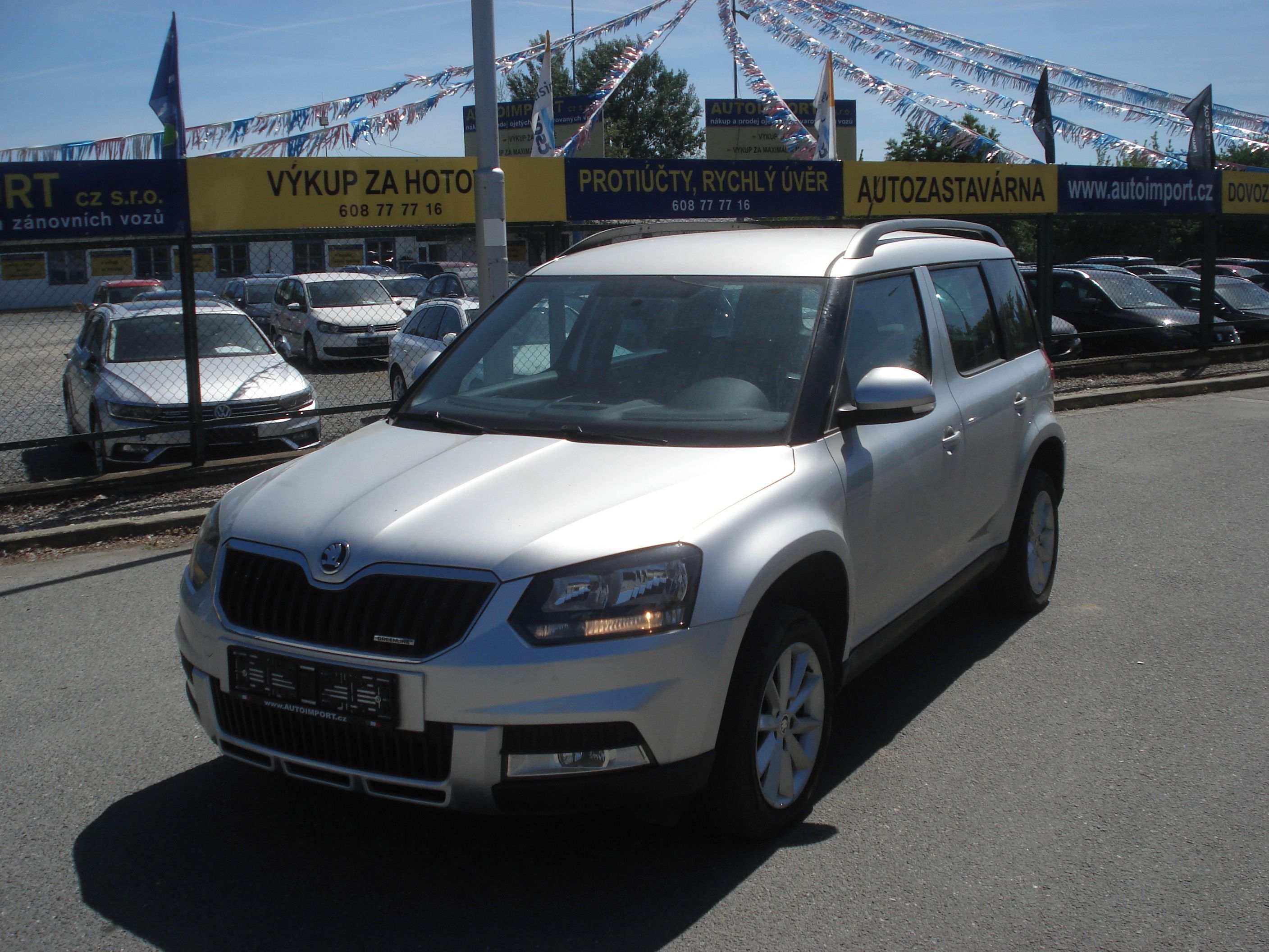 Škoda Yeti, 1.6 TDi Greenline ,Tažné, ALU