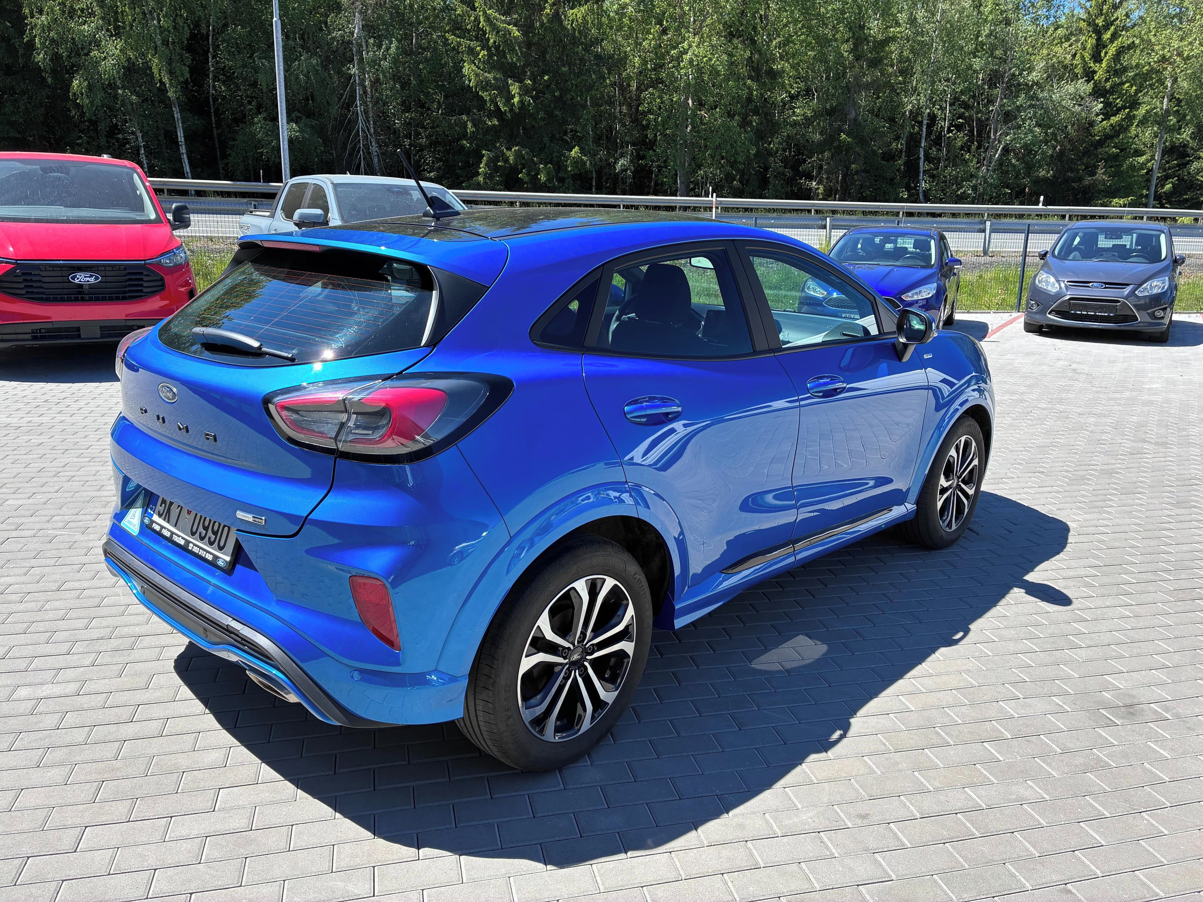 Ford Puma, 1,0 EcoBoost 92 kW ST- line - fotka 5