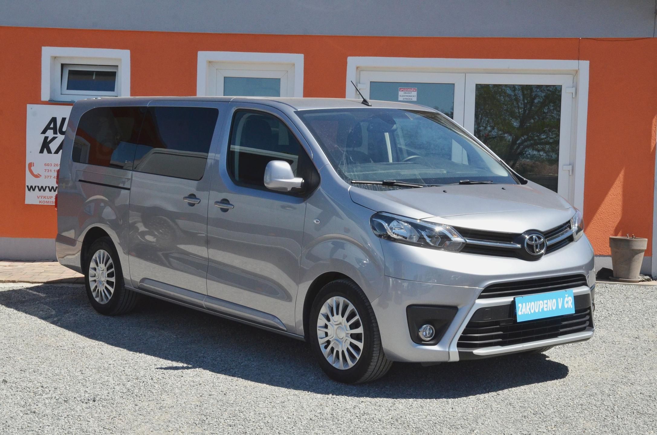 Toyota Proace Verso, 2.0 D 130kW 8AT / ČR / 8 MÍST