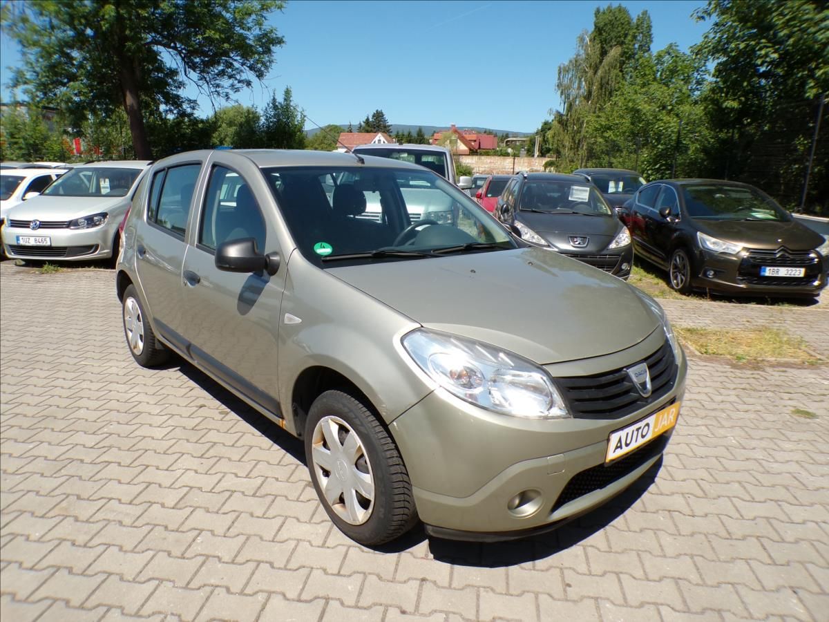 Dacia Sandero, 1,2 16V KLIMA,1.MAJITEL