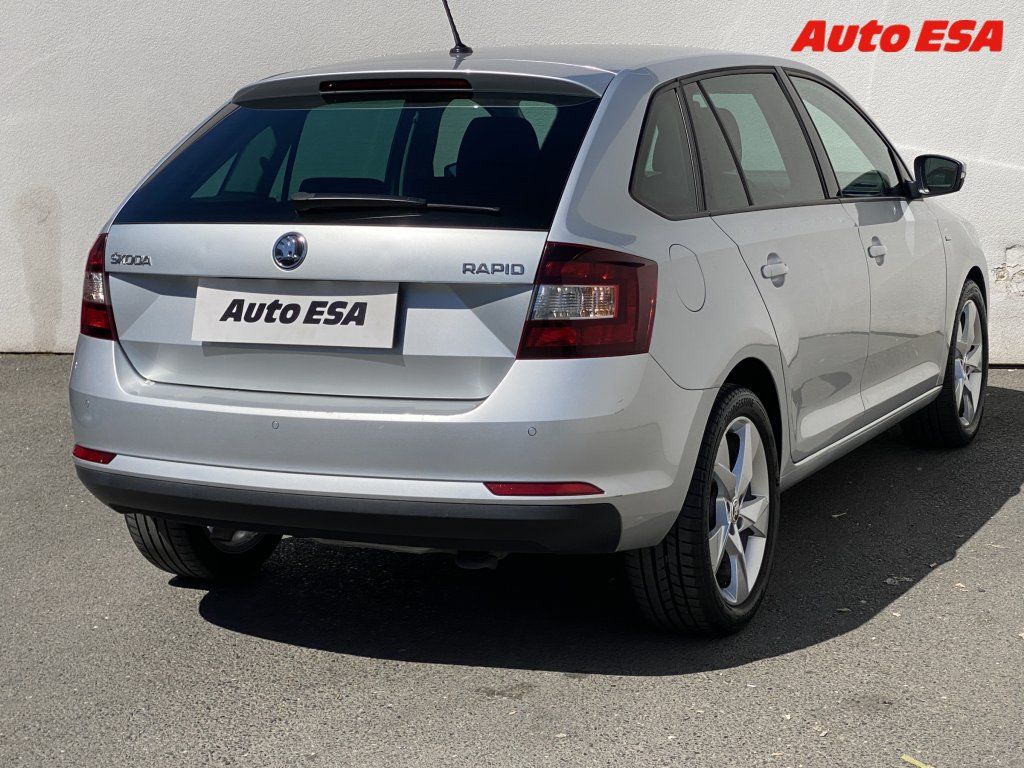 Škoda Rapid, 1.0 TSi,Clever,xenon - fotka 4