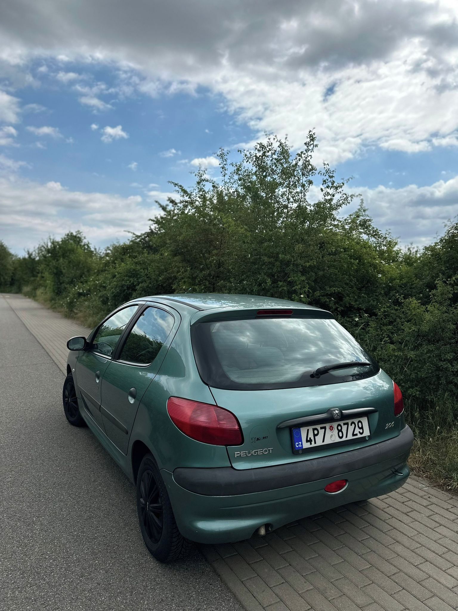 Peugeot 206, 1,4l 55kw, ideální na naučení - fotka 3