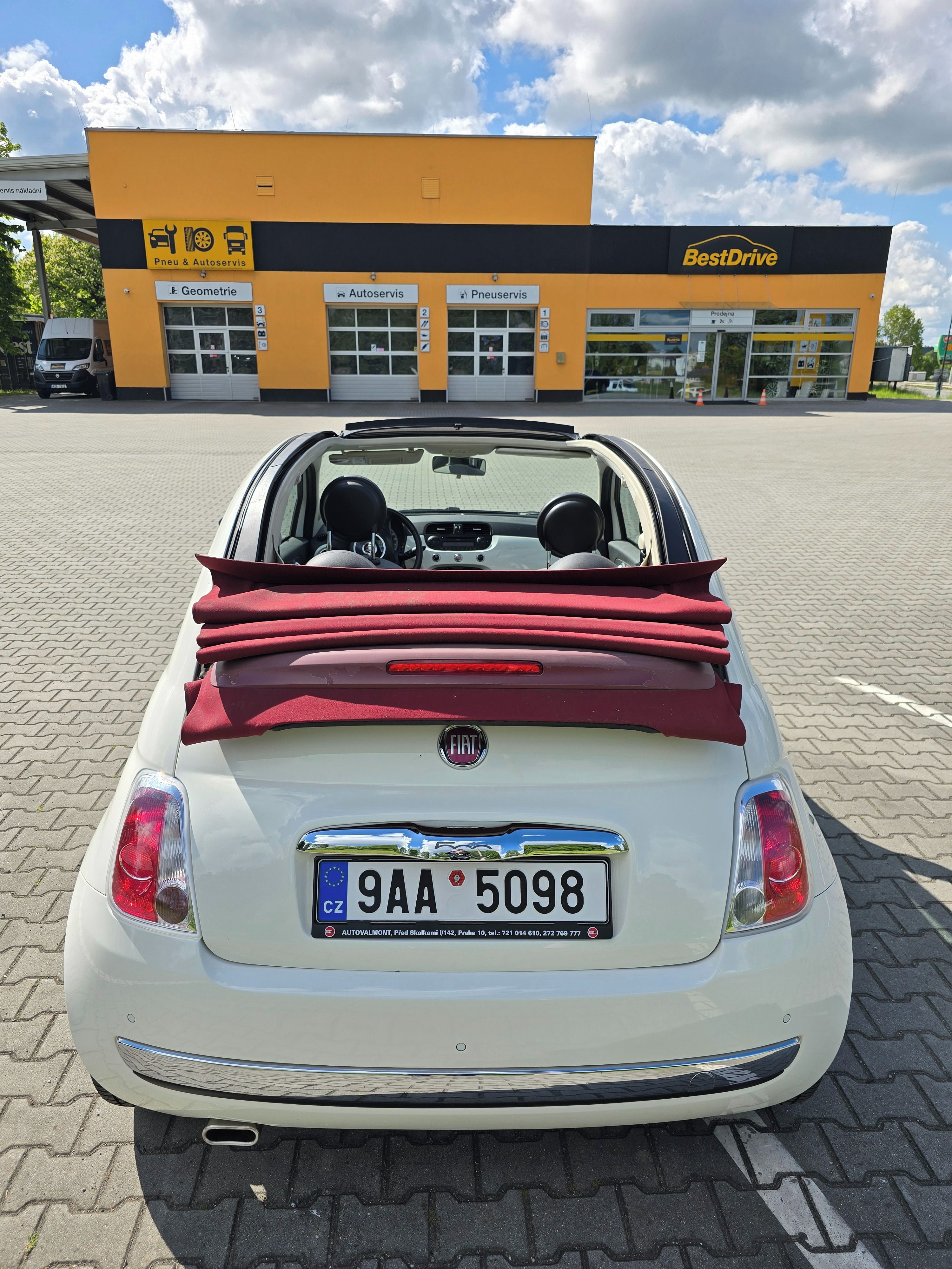 Fiat 500C, Fiat 500C  po STK - fotka 3