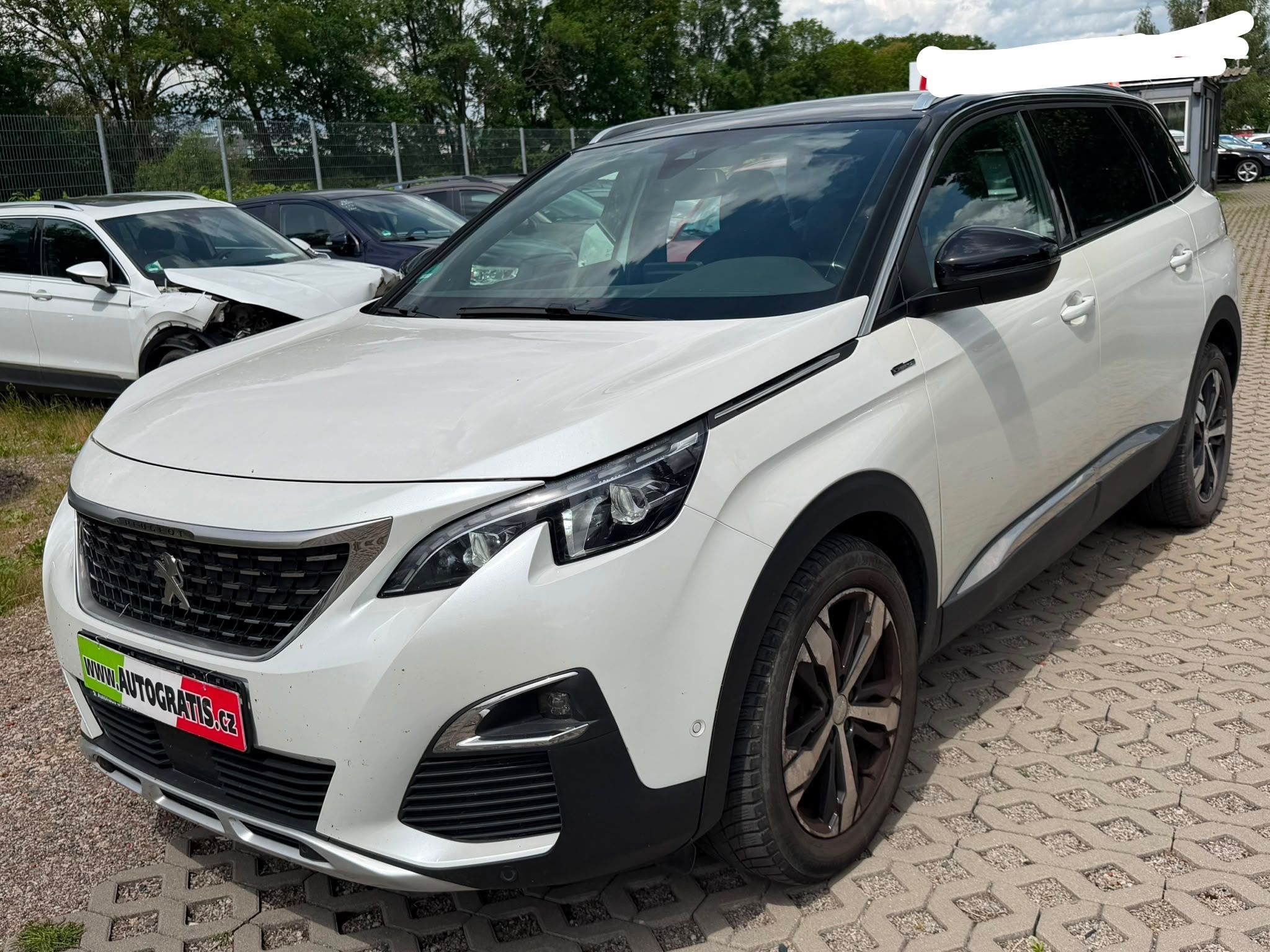 Peugeot 5008, 1.6i-121KW-GT.LINE-BÍLÁ-PERLA