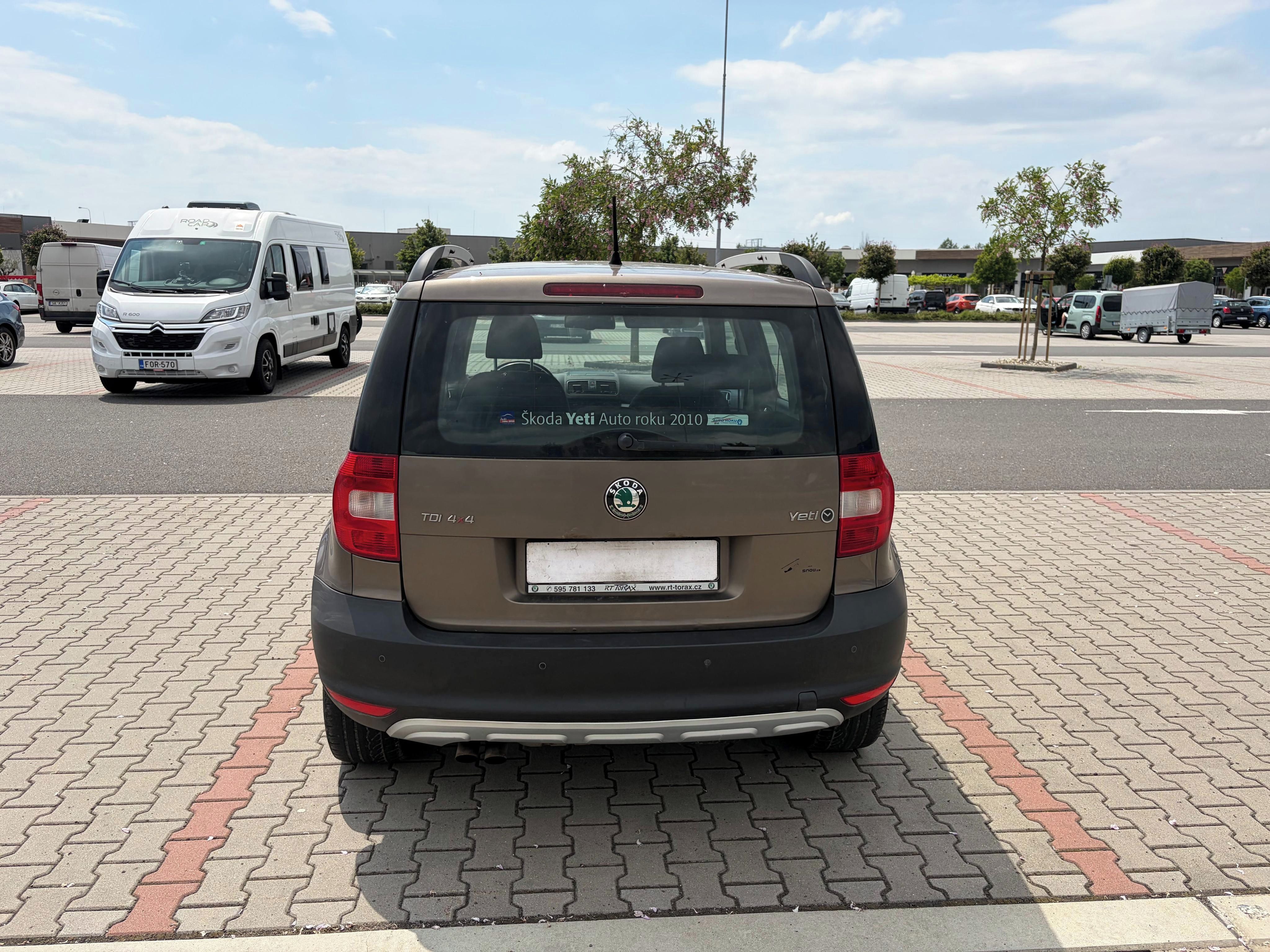 Škoda Yeti, 2.0 TDi 81kw 4x4 ČR serviska - fotka 3