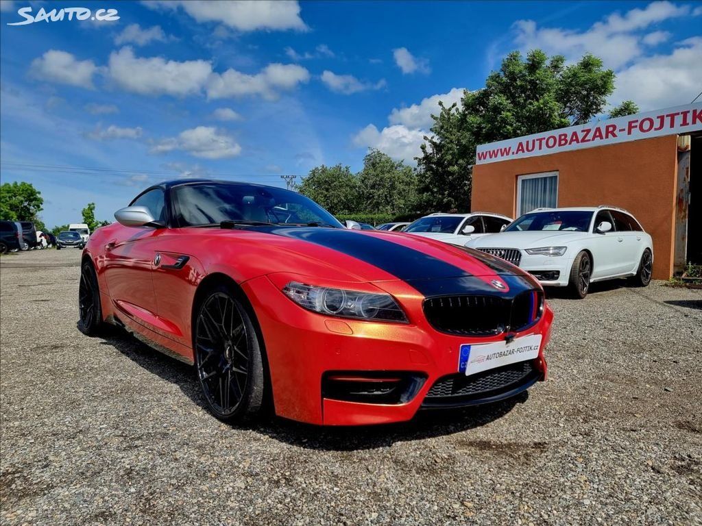 BMW Z4, 3,5 is,sDrive 250KW,laděný výf