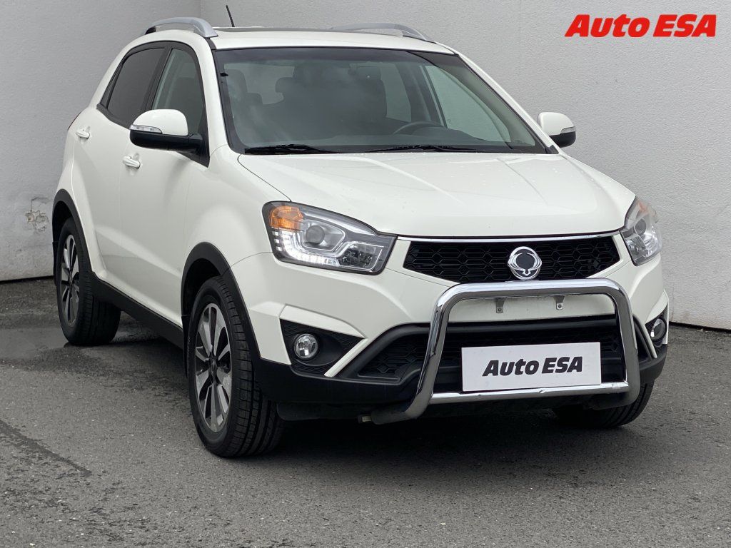 SsangYong Korando, 2.0 TD 4x4,AT,TZ,kůže