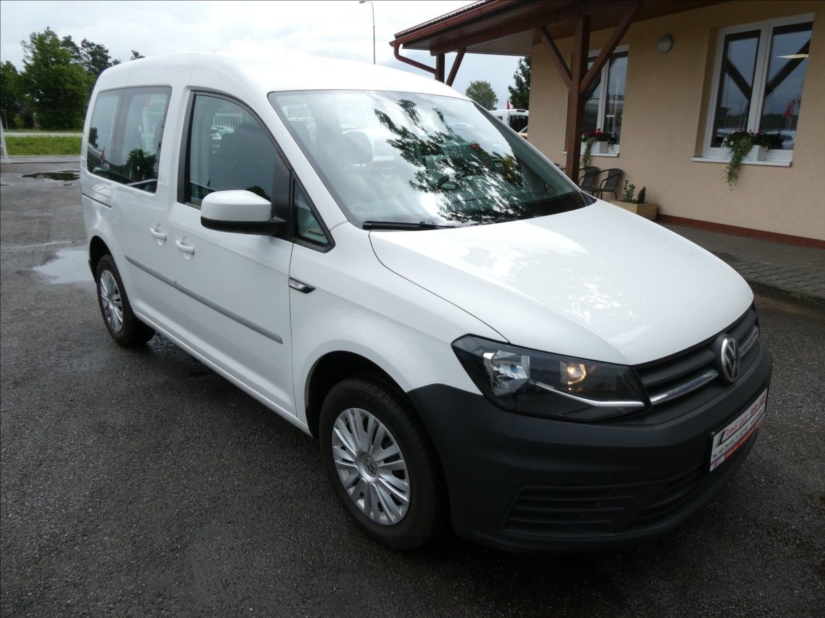 Volkswagen Caddy, 2,0 TDi 1.majitel,závěs,tempom - fotka 5
