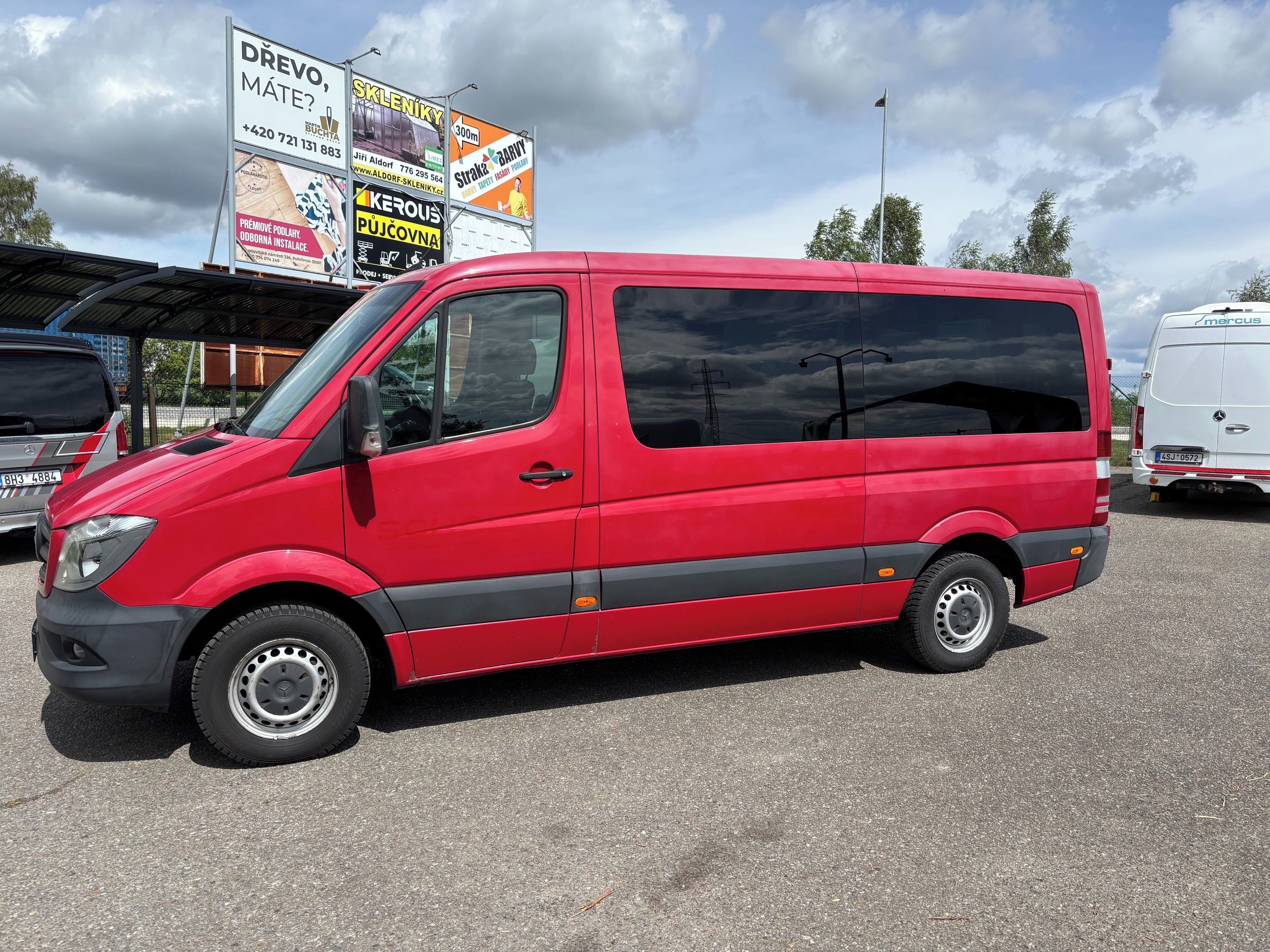 Mercedes-Benz Sprinter, 9 míst, tažné, DPH, Webasto - fotka 2