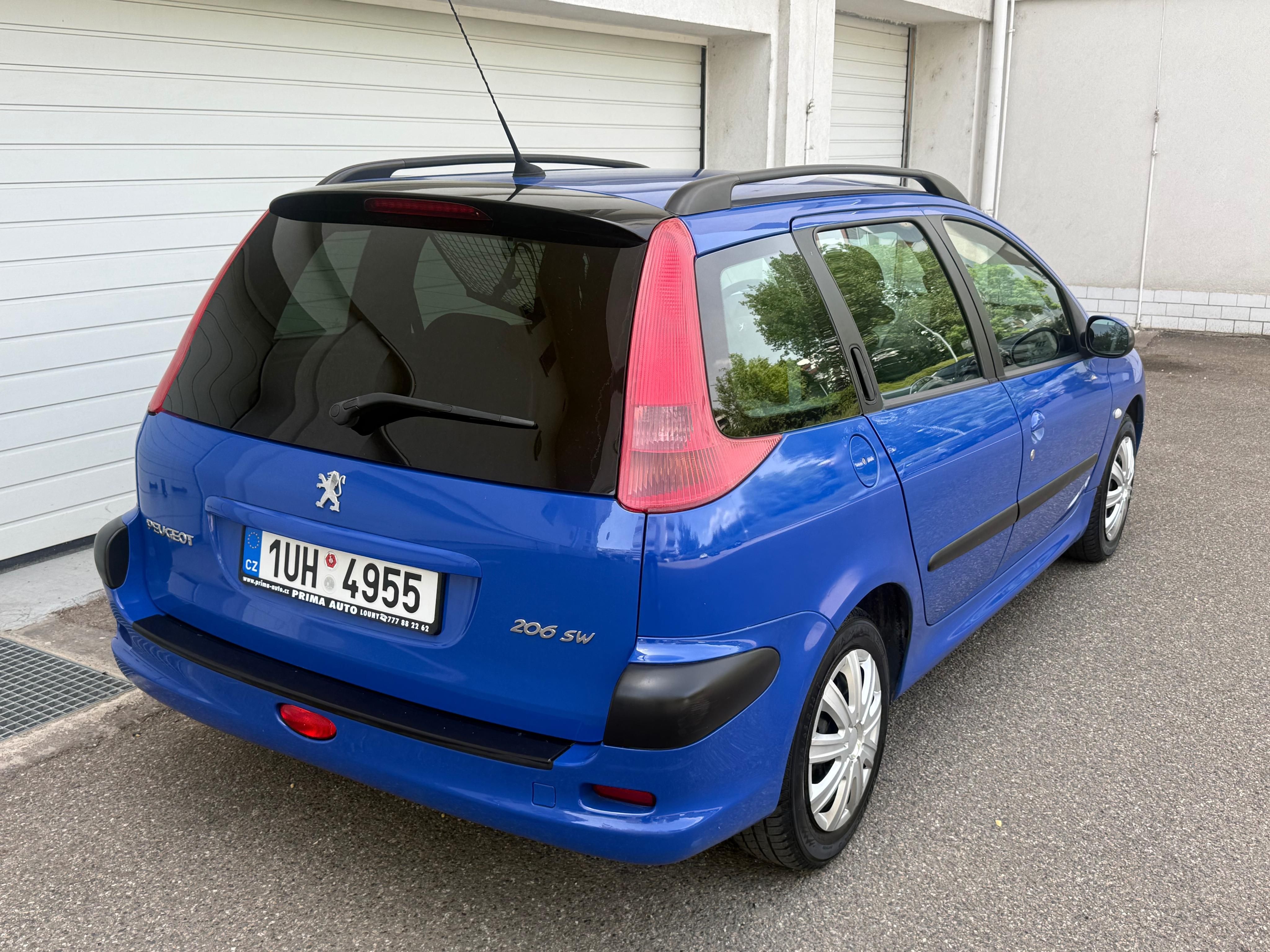 Peugeot 206, SW, 1.4i 65kw Nová STK 92t.km! - fotka 5
