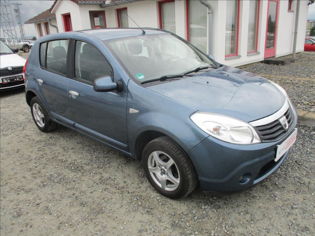 Dacia Sandero, 1,4 i, klimatizace, serviska,