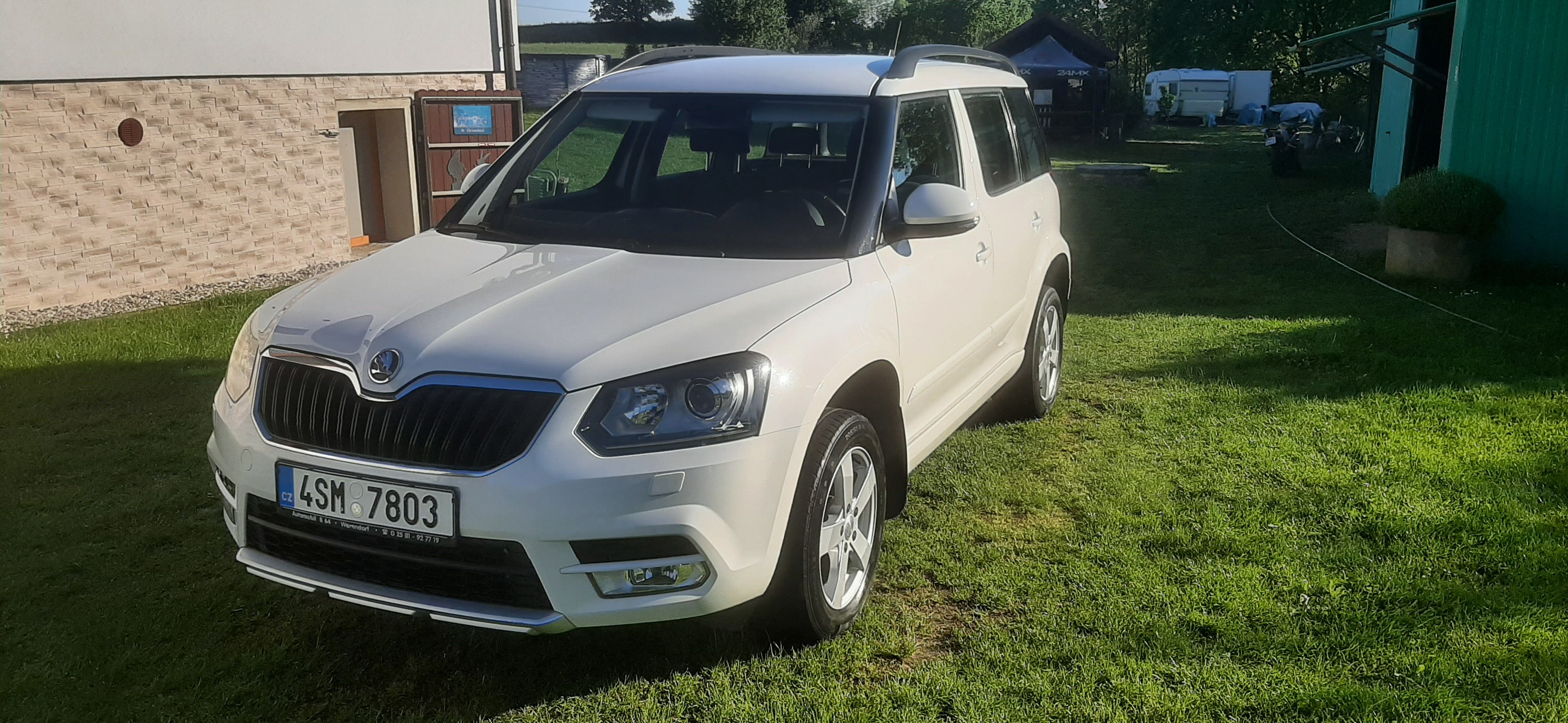 Škoda Yeti, nehavarováno, bez koroze, top