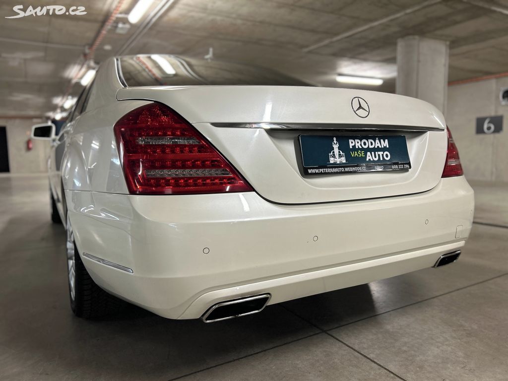 Mercedes-Benz Třídy S, 350 CDi 4Matic raritní stav - fotka 6