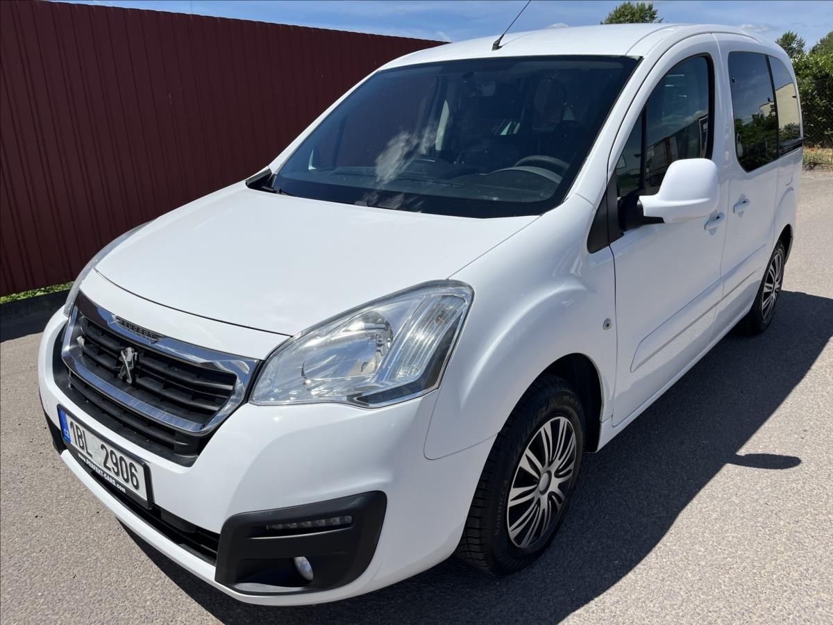 Peugeot Partner, 1,6 HDi 5MÍST KLIM ROZVODY DPH