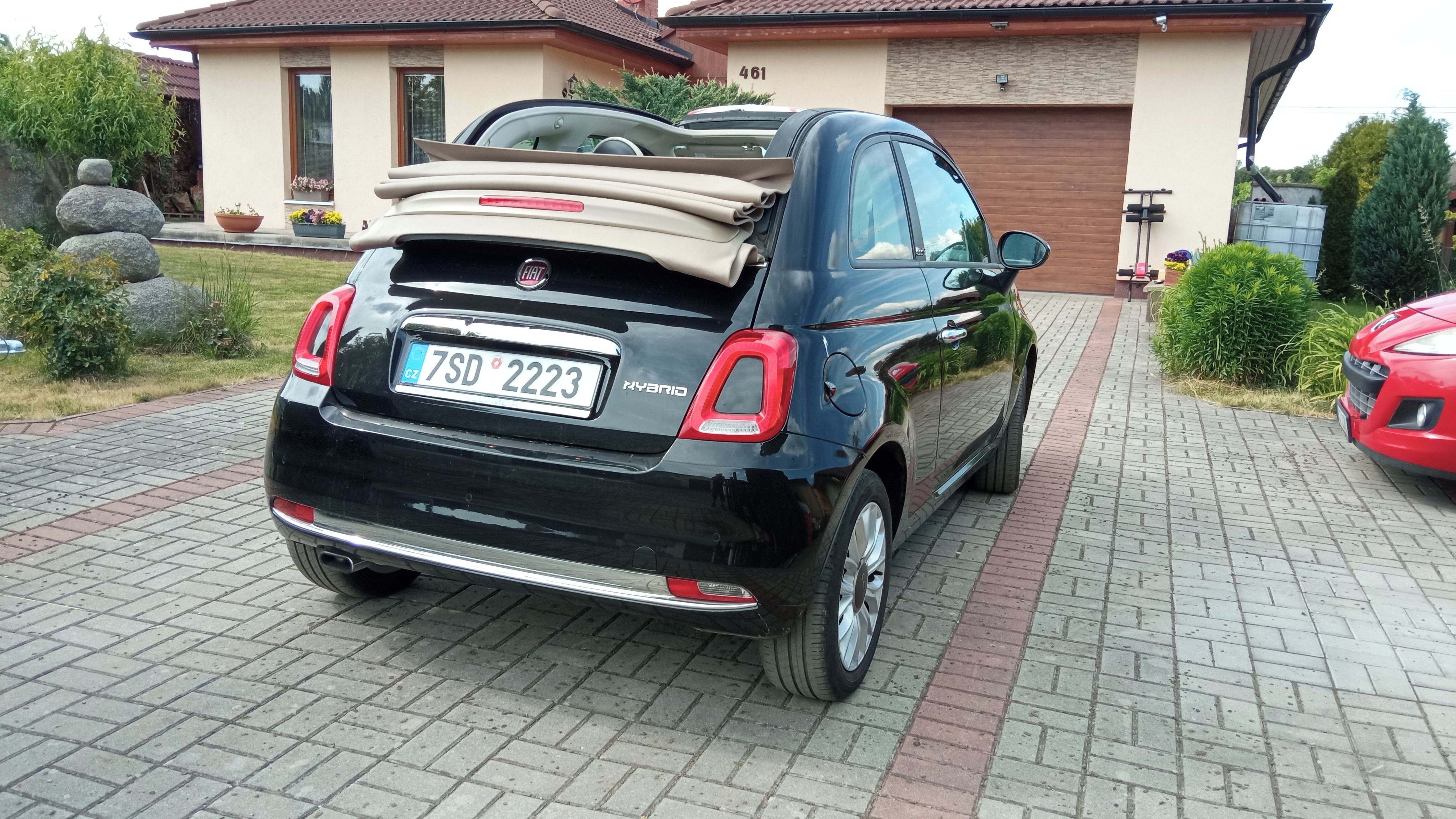 Fiat 500C, Fiat 500C Cabrio hybrid - fotka 2