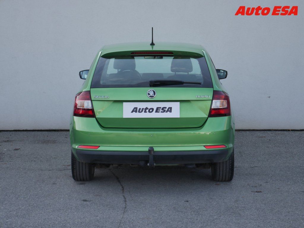 Škoda Rapid, 1.0 TSi,AC,výhřev sed - fotka 5
