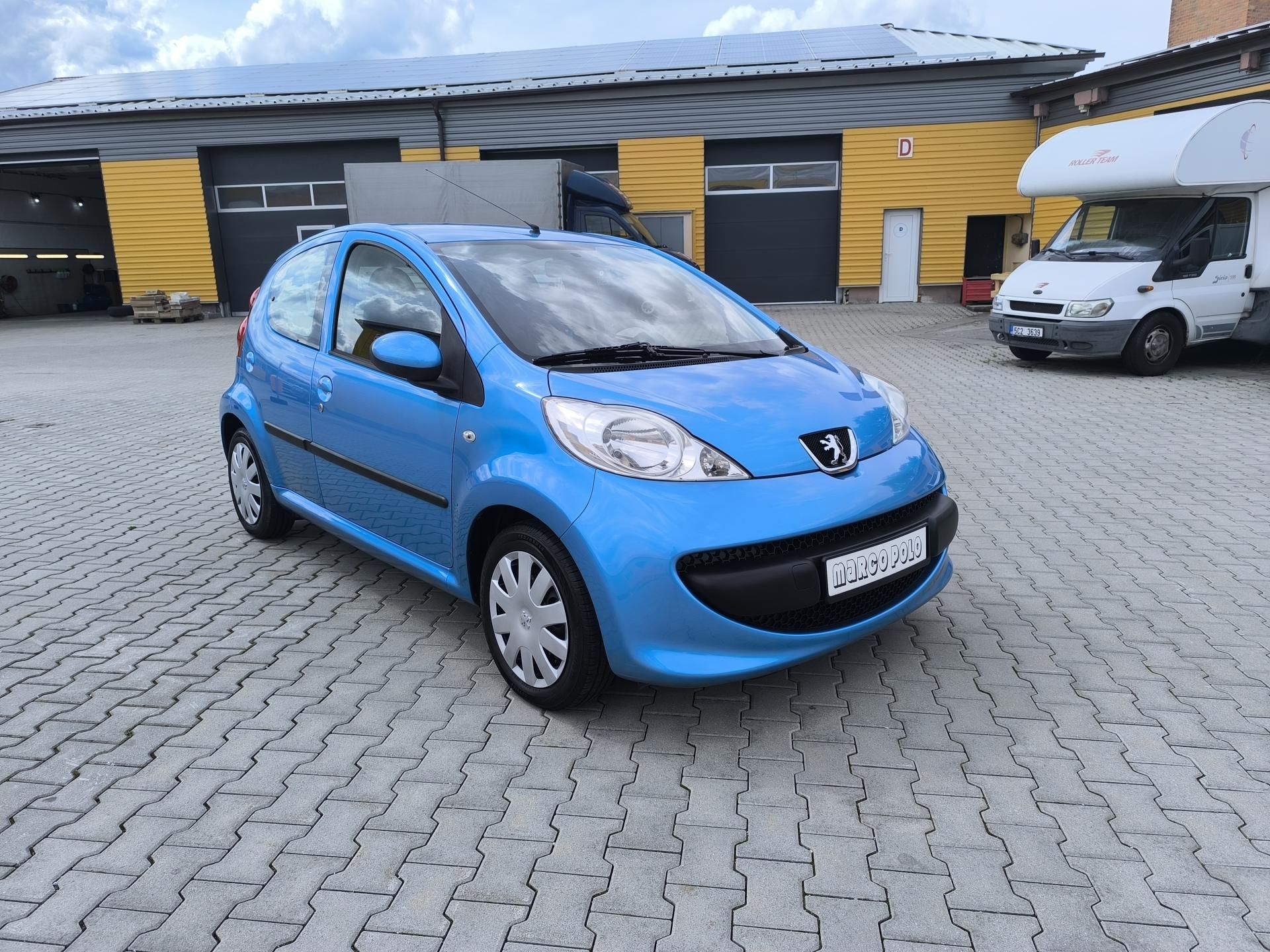 Peugeot 107, 1.0 KLIMA, DOLOŽENÉ KM