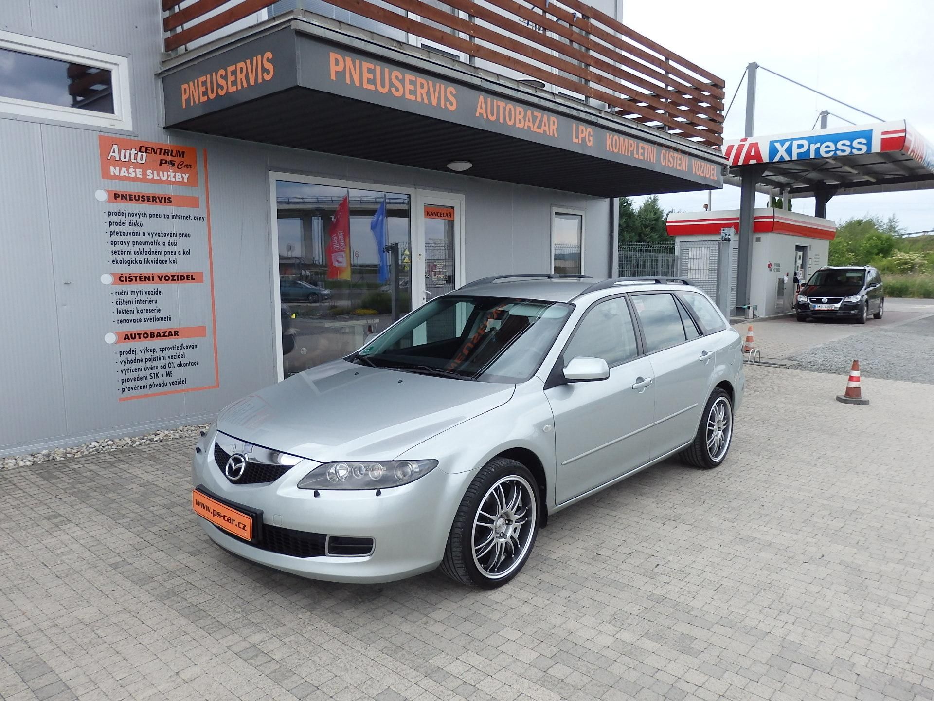 Mazda 6, 2.3i XENONY, KŮŽE, ALU 18