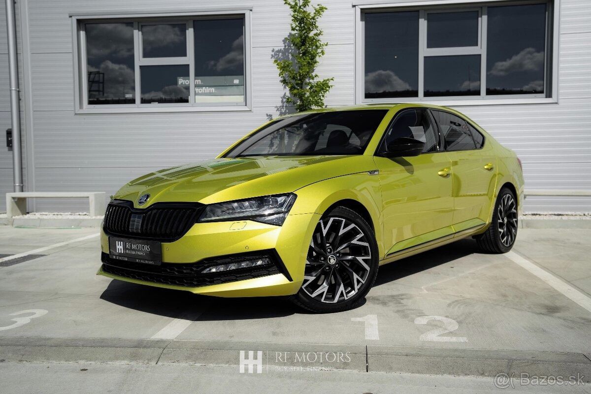 Škoda Superb, 2.0 TSI 200kw Sportline