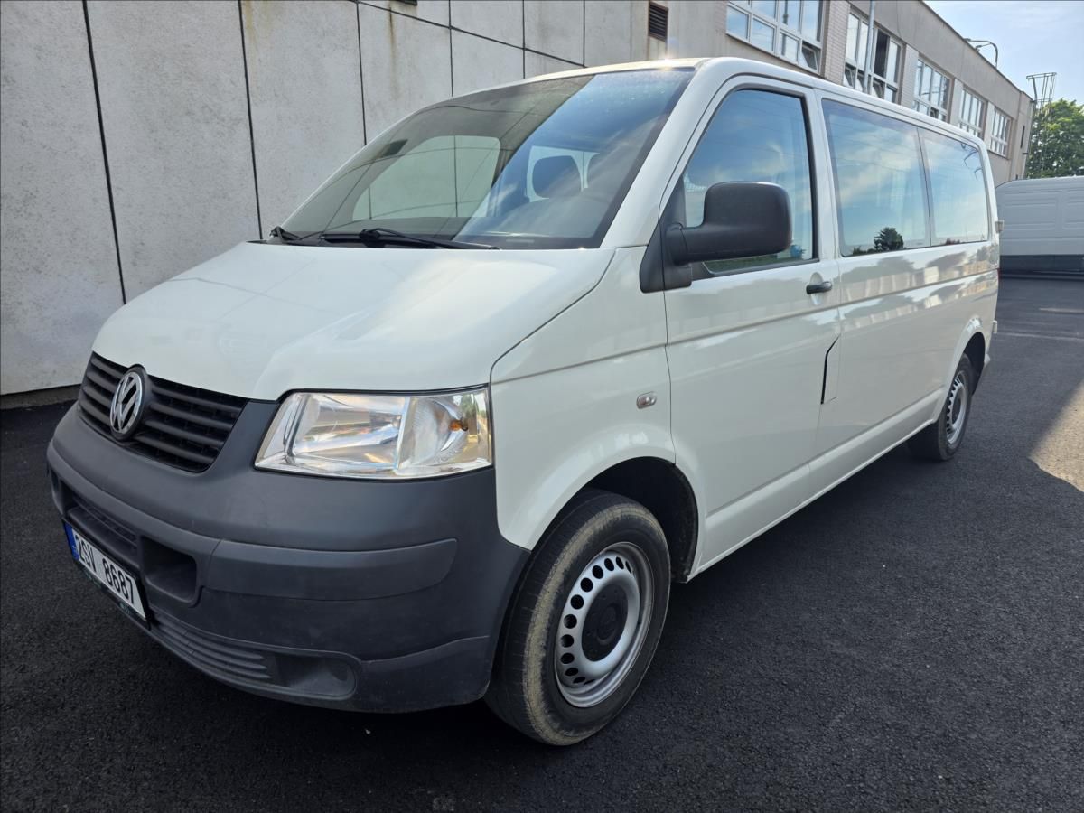 Volkswagen Transporter, 1,9 TDI 75KW 6.MÍST LONG TOP S