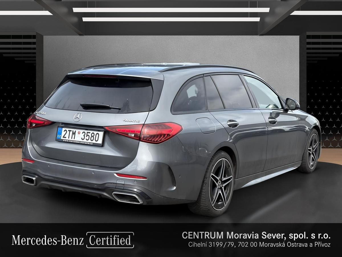Mercedes-Benz Třídy C, C 220 d 4MATIC kombi demo - fotka 5