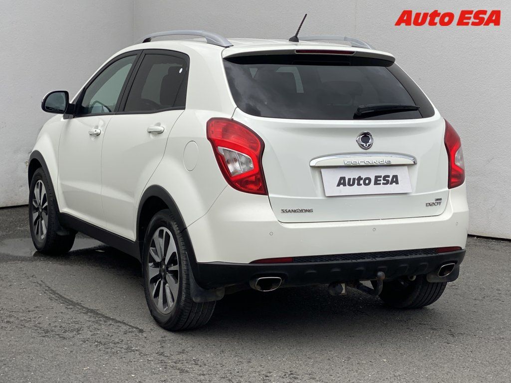 SsangYong Korando, 2.0 TD 4x4,AT,TZ,kůže - fotka 6